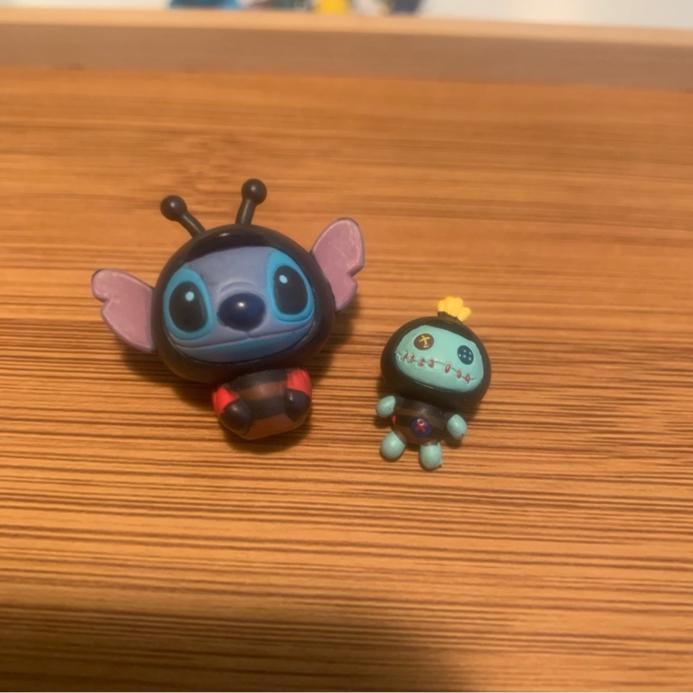 Disney Stitch with Scrump Lady Bug costume display Toy